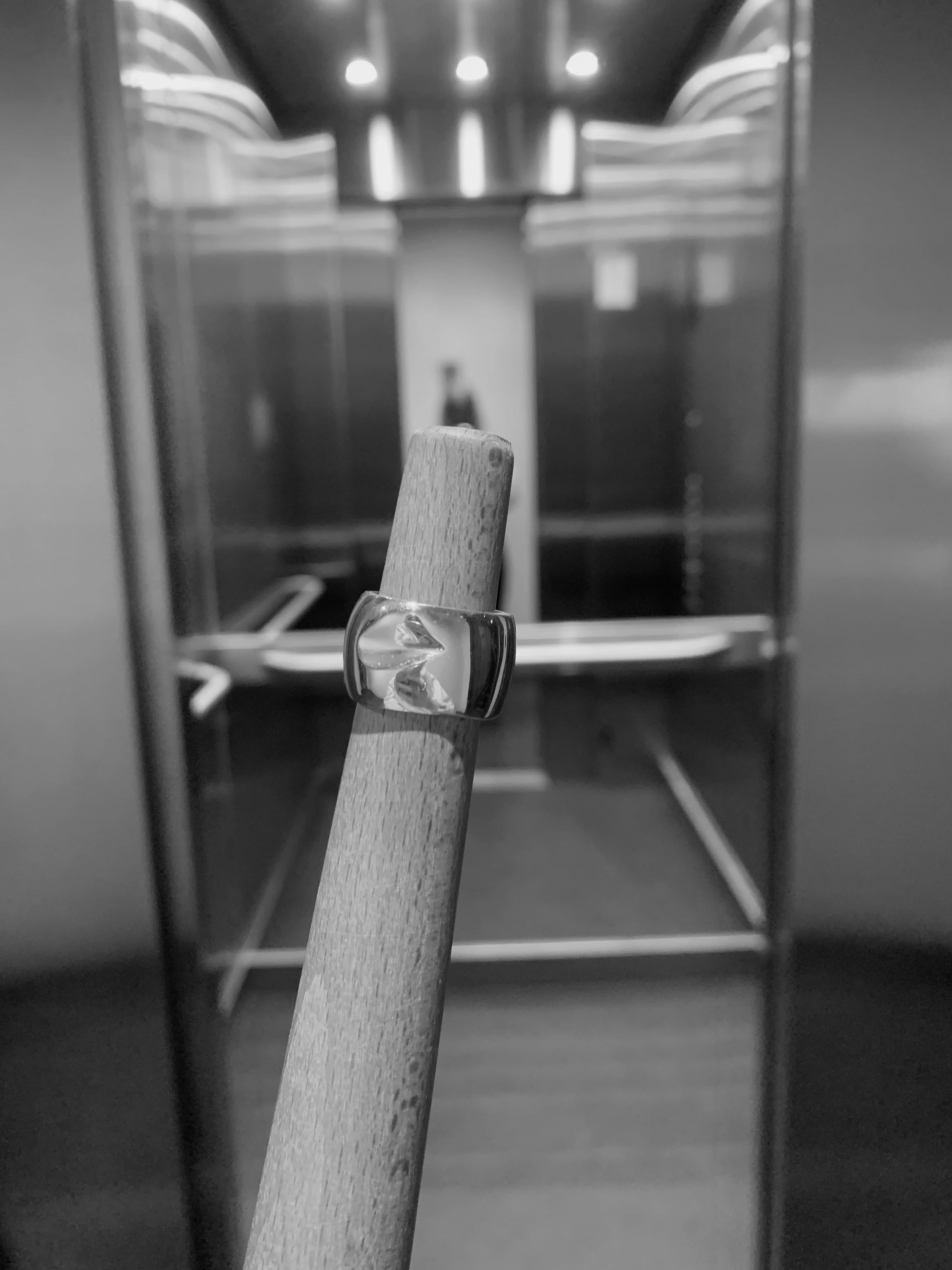 Anillo Respiro - Plata Maciza de Formas Fluidas - 3